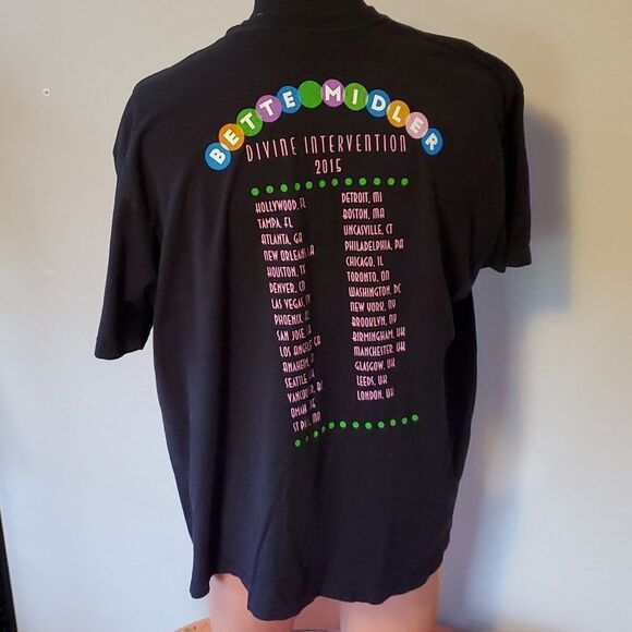 Bette Middler concert tee xxl - Picture 4 of 5